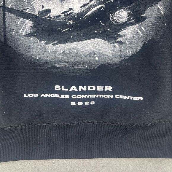 Slander Hoodie Men Small Graphic Limited Los Angeles Convention Center 2023 - Picture 7 of 11